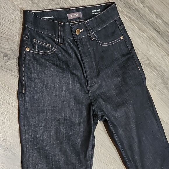 NWOT DL1961 Bridget Performance Boot Dark Jeans - Picture 10 of 12